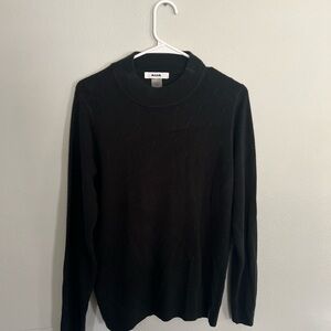 Alia Men's Black Crewneck Sweater